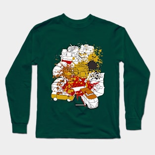 color splash car Long Sleeve T-Shirt